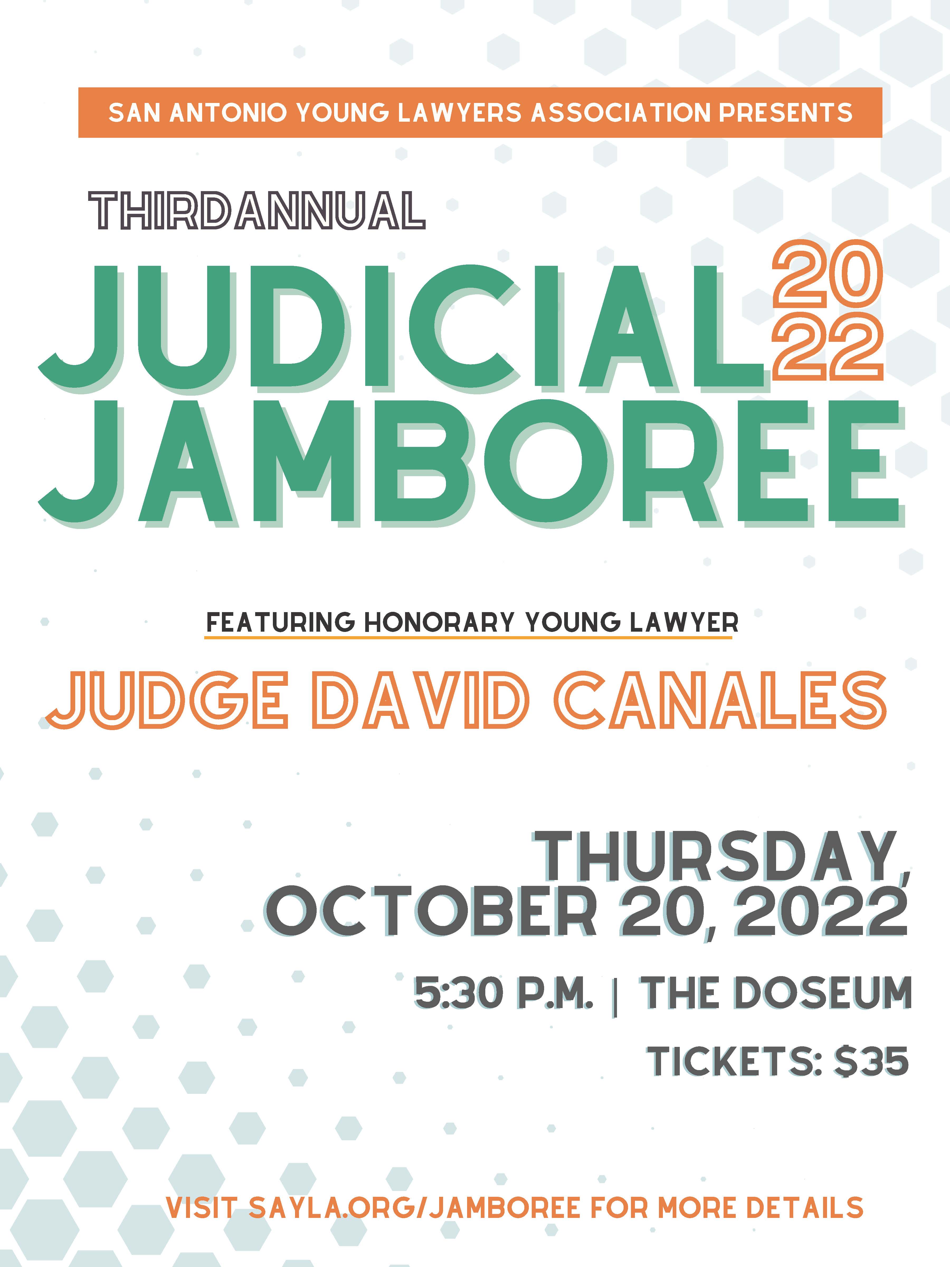 Judicial Jamboree 2022 Poster
